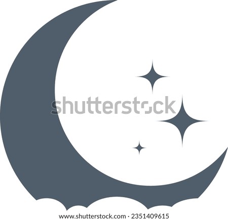 Creative Moon Logo Design Icon