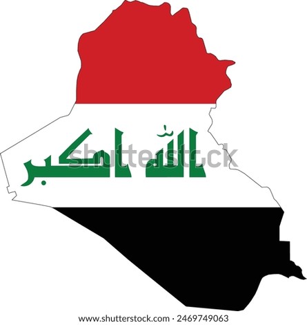 Map Of Iraq Vector Logo