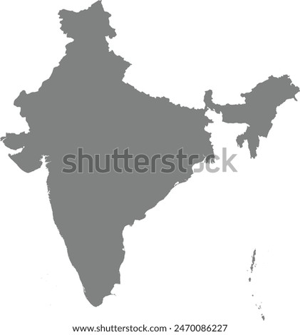 Map of India vector logo