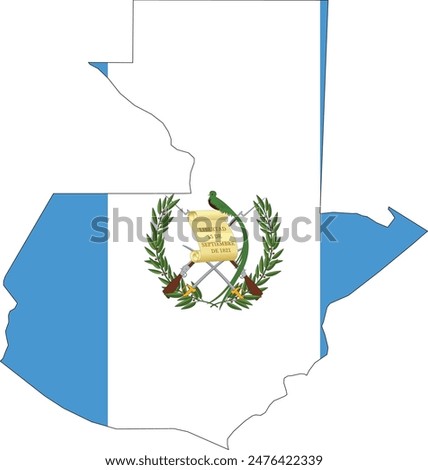 Maps of Guatemala logo vector