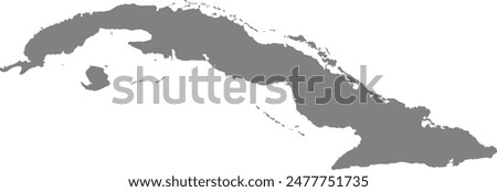 Maps of Cuba Logo Vector