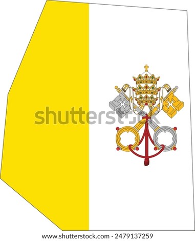 Map of Vatican City LOGO