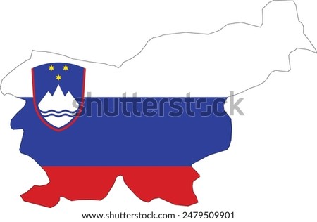 Maps of Slovenia LOGO VECTOR