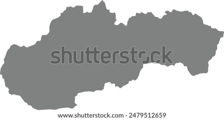 Maps of Slovakia logo vector