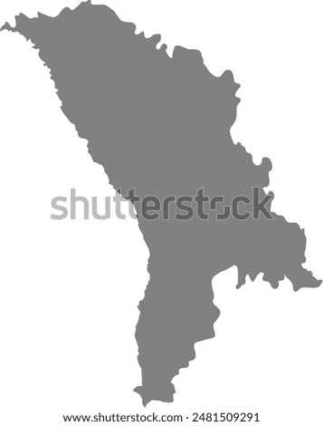 Maps of Moldova logo vector