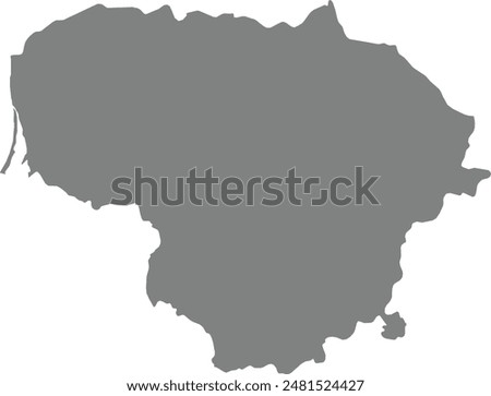 Maps of Lithuania logo vector