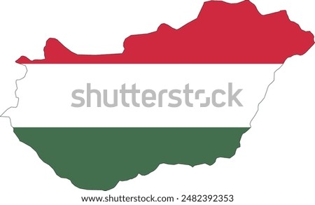 Maps of Hungary logo vector