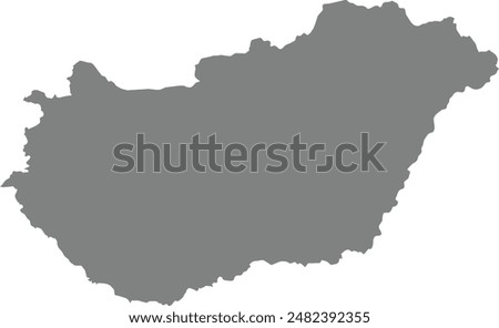 Maps of Hungary logo vector