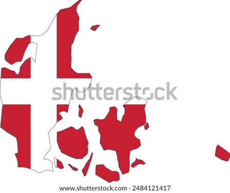 Maps of Denmark Logo vector