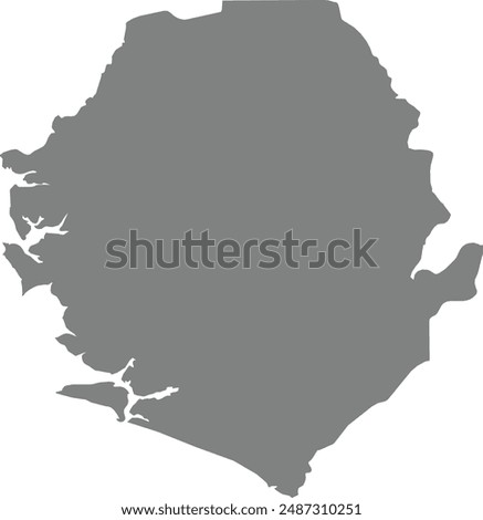 Maps of Sierra Leone logo