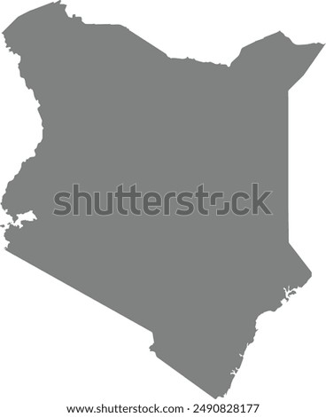 Maps of Kenya logo vector