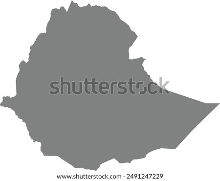 Maps of Ethiopia logo vector