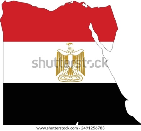 Maps of Egypt logo vector