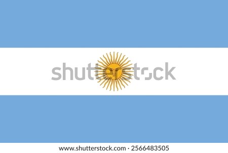 Flag of Argentina logo icon