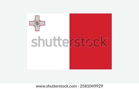 Flag of Malta logo vector