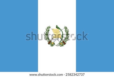 Flag of Guatemala logo vector