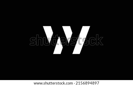 Professional Innovative Initial WN logo and NW logo. Letter W LOGO Minimal elegant Monogram. Premium Business Artistic Alphabet symbol and sign