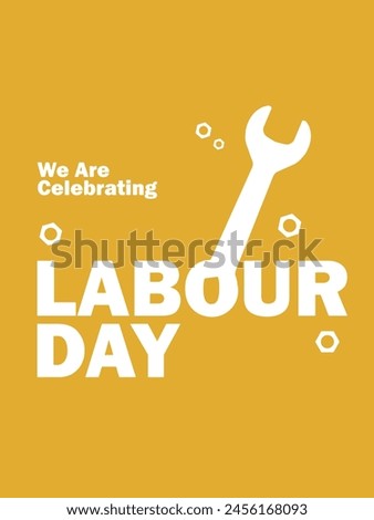 happy Labour day or international workers  vector illustration. labor day and may day celebration design. celebration design. Selamat Hari Buruh