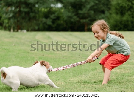 Similar – Image, Stock Photo girl with braids playing in havana