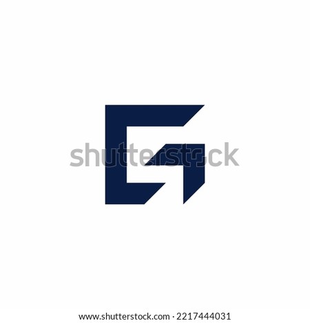 Vector logo design template. Hexagon infinity loop shape, business technology abstract symbol. Letter G icon.
