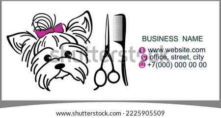 Similar – Image, Stock Photo new haircut Haircut Claw