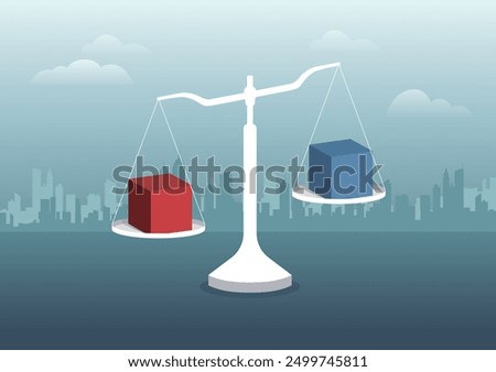 Scale imbalance on the left.