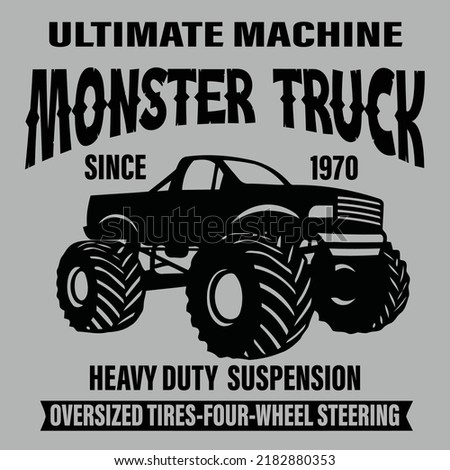 Ultimate Machine Monster Truck poster