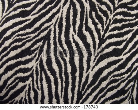 Tiger stripe fabric