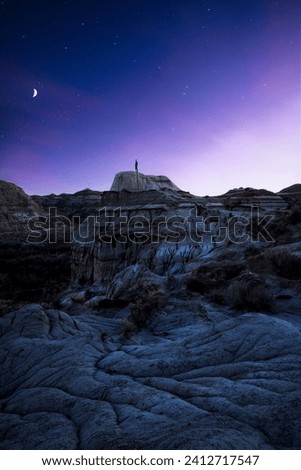 Similar – Image, Stock Photo Badlands in Alberta Canada