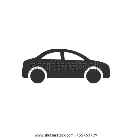 Car. monochrome icon
