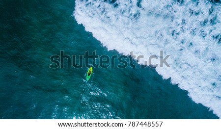 Similar – Image, Stock Photo Against the current | Written