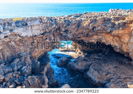 Image, Stock Photo Boca do Inferno, Portugal