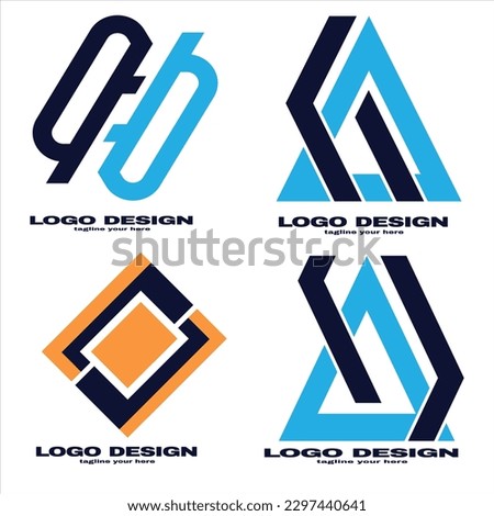 stock vector abstract geometric company corporate business Logo set best collection.Logo mega collection, abstract geometric business icon set Stock Vector | Adobe Stock.