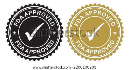 FDA Approved (Food and Drug Administration) icon