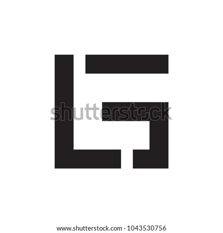 LG letter logo design vector