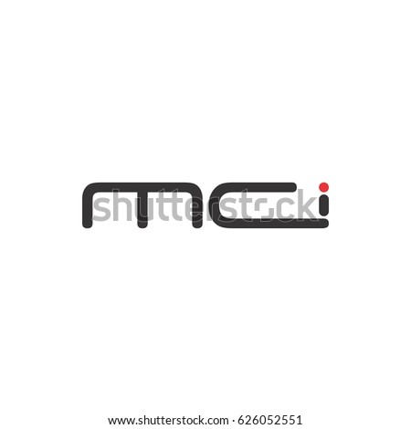 MCi logo letter design