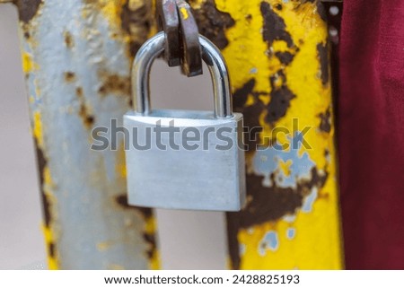 Image, Stock Photo Hanging handle Goal Old
