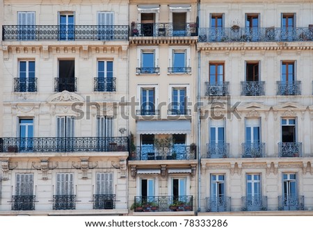 typical french windows