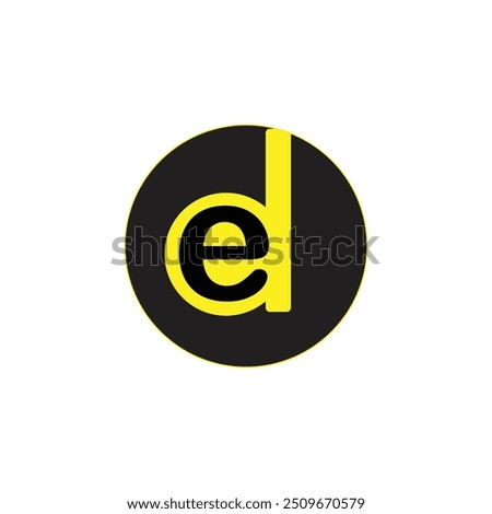 e and d Type Professional Logo Design 