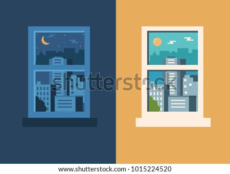 Similar – Image, Stock Photo window of the city hall of santiago de cuba