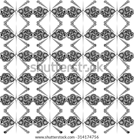black and white wavy pattern