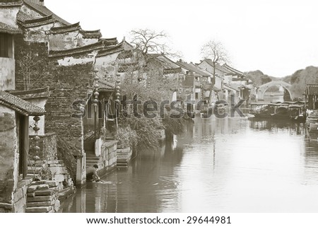 Xi-tang,one of the most famous water townships ,China