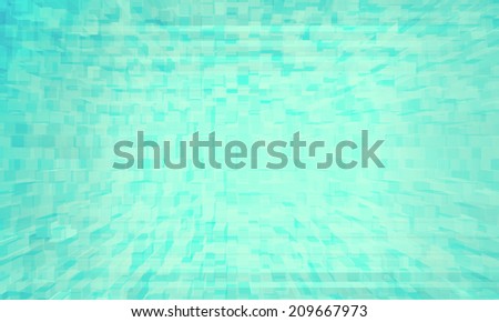 Technology blue squares background