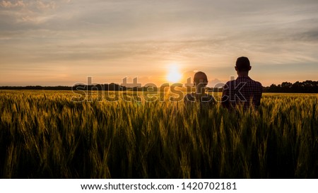 Image, Stock Photo Rays of hope (2)