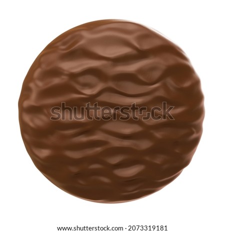 Similar – Image, Stock Photo Cookies with chocolate and nut icing