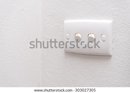 Switch turn on/off electrical