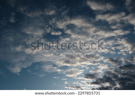 Similar – Image, Stock Photo Clump Flight morning sky