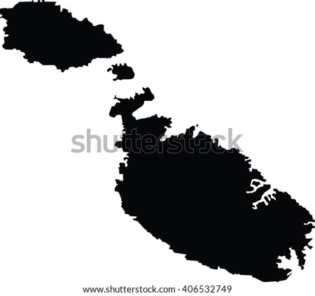 Map of Malta
