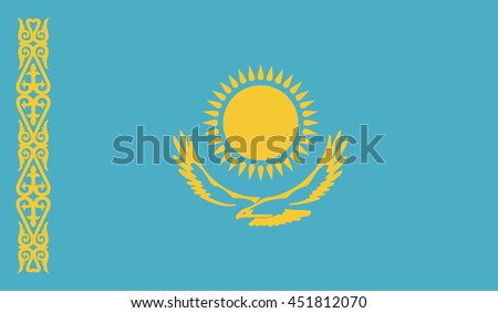 flag Kazakhstan