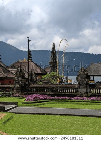 Similar – Foto Bild Garten um die alte Tempelanlage herum